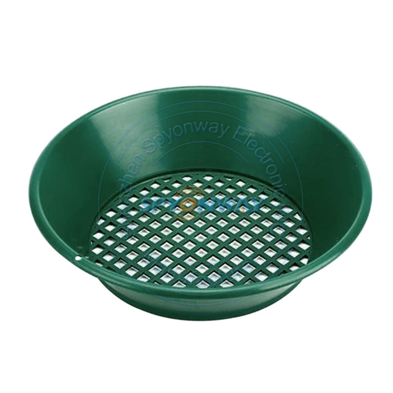 [Factory wholesale] 14-inch gold washing tool plate Gold Sand Basin Gold sieve plate gold mesh plate gold mesh Basin