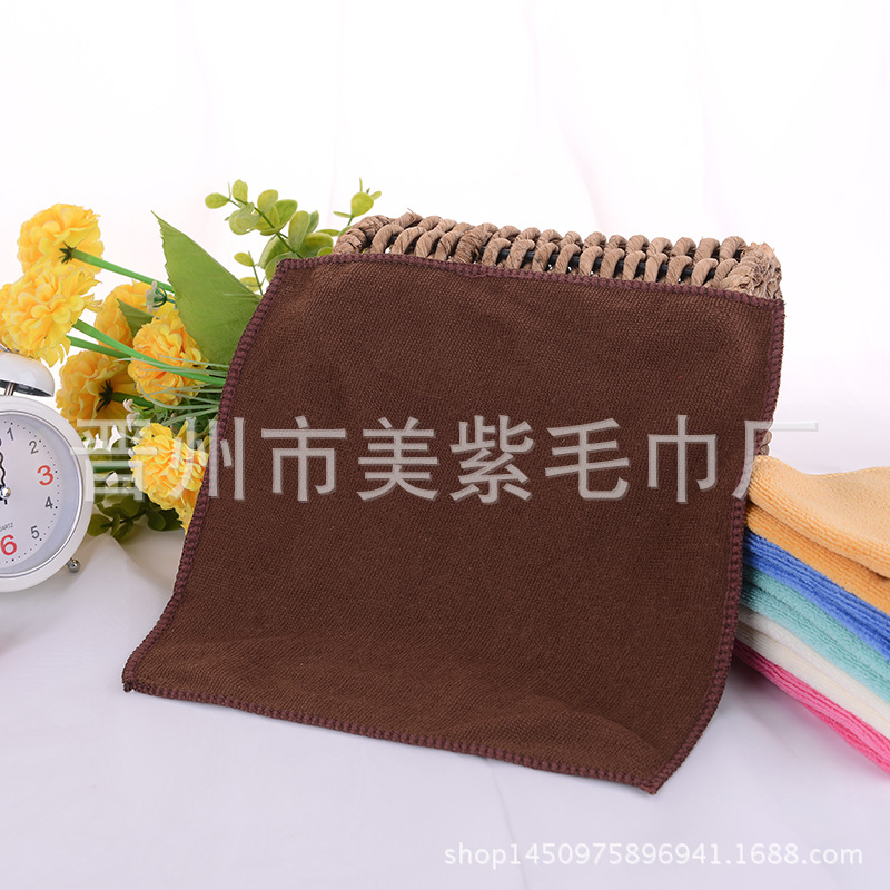 Microfiber small square towel gift car gift small towel 20*2025*2530*30 Cleaning Towel