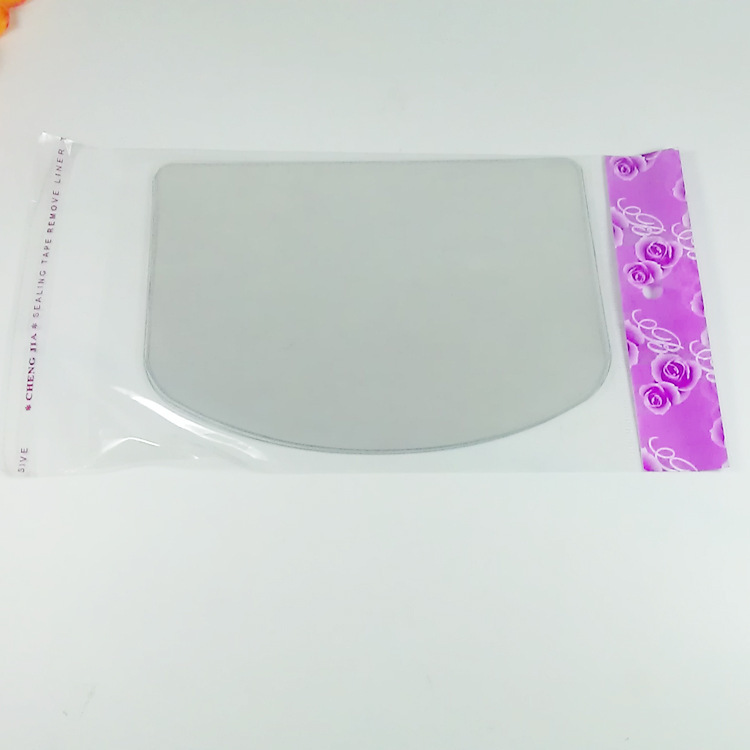 Baking Decorating Tools Semi-circular Cream Scraper Clear Cake Soft Scraper Plastic Scraper