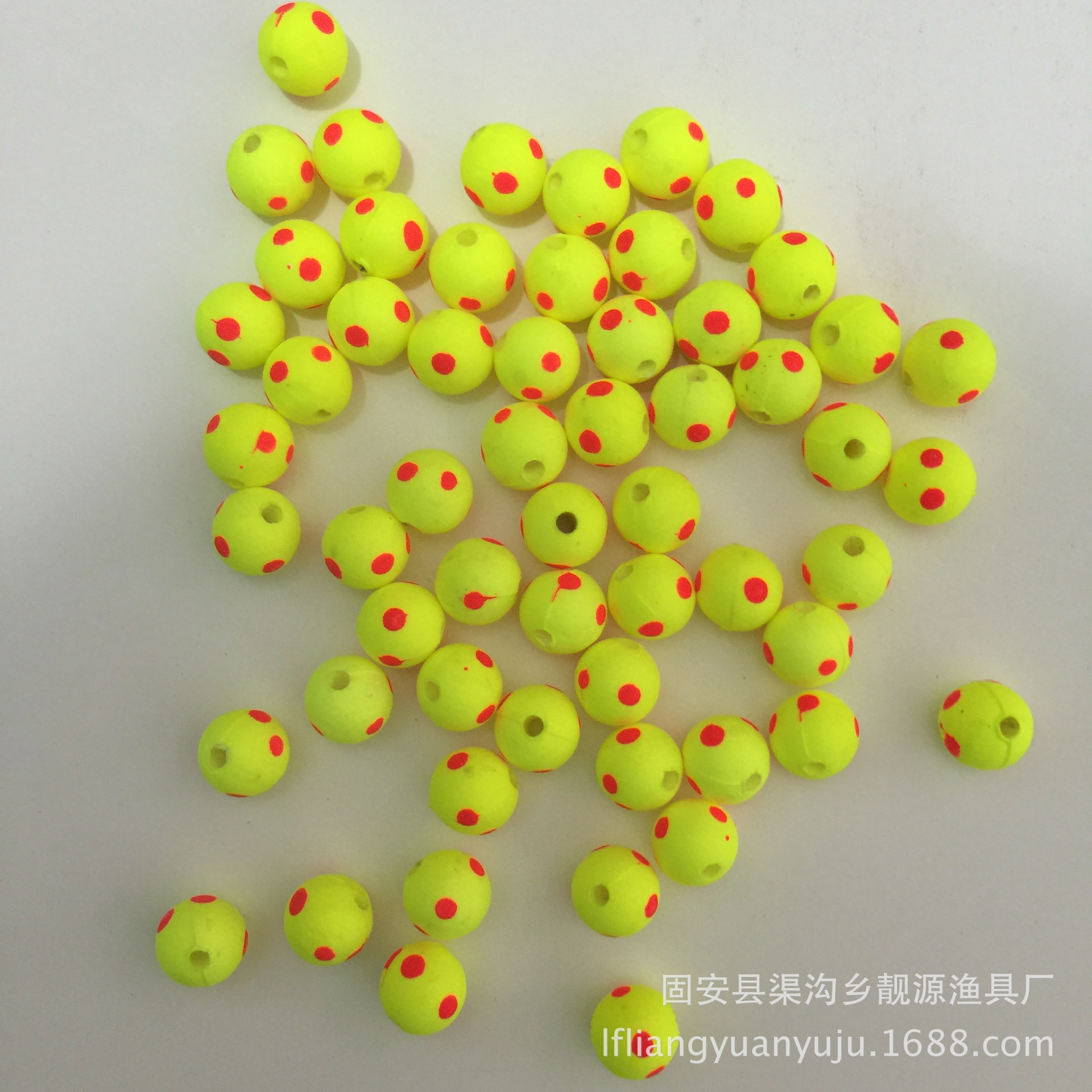 Оптовая продажа круглых привлекающих внимание бобов Лоян шар плавающий хвост приманки рыболовные бусы плавающие соевыми бобами