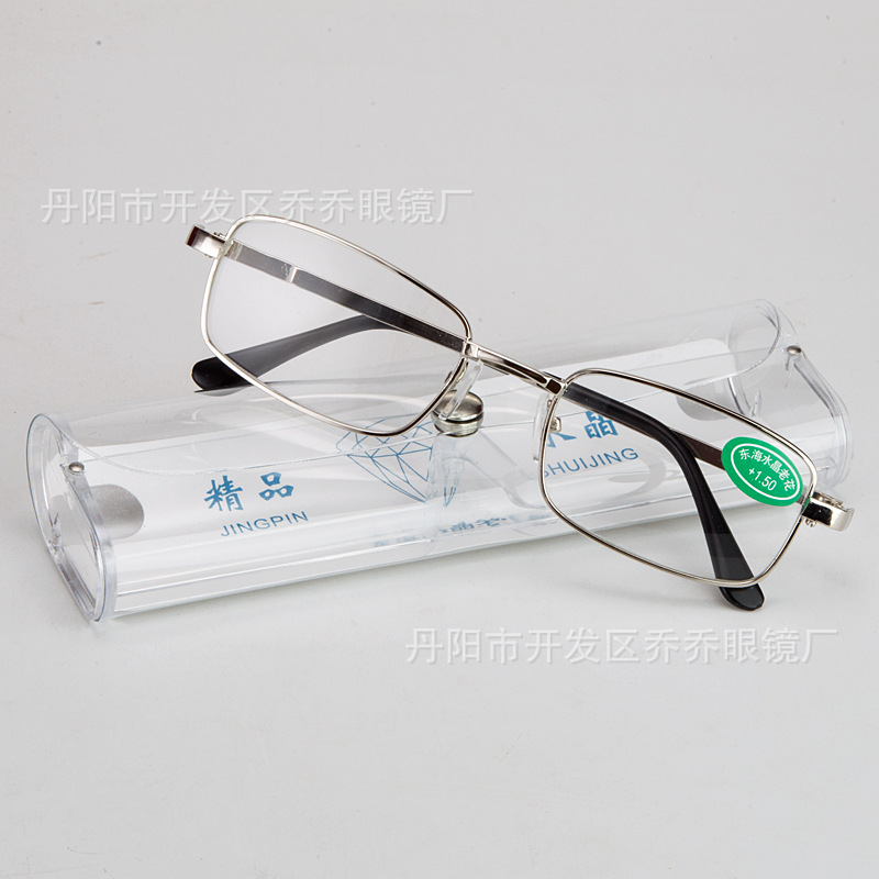 Фабричные продажи очков для чтения с полным ободком, оптовая продажа очков для пожилых с прозрачной коробкой