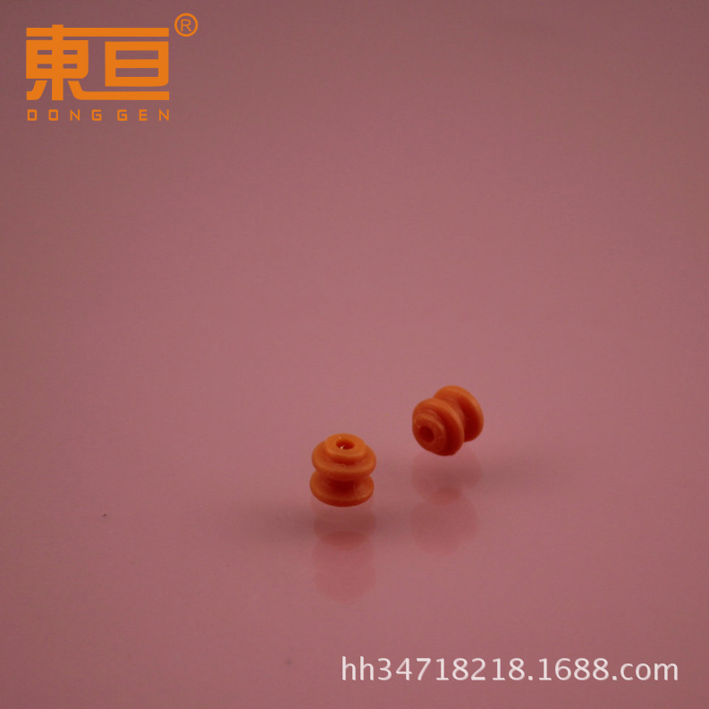 Φ62A Soft Orange Red Soft Rubber Motor Pulley Easy to Install Small Pulley Diameter 6mm Tight Fit 2mm Shaft