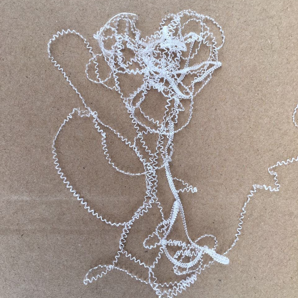 200D36F nylon klin yarn bending silk KDK yarn spring yarn for hosiery, webbing fabric and other dyeable