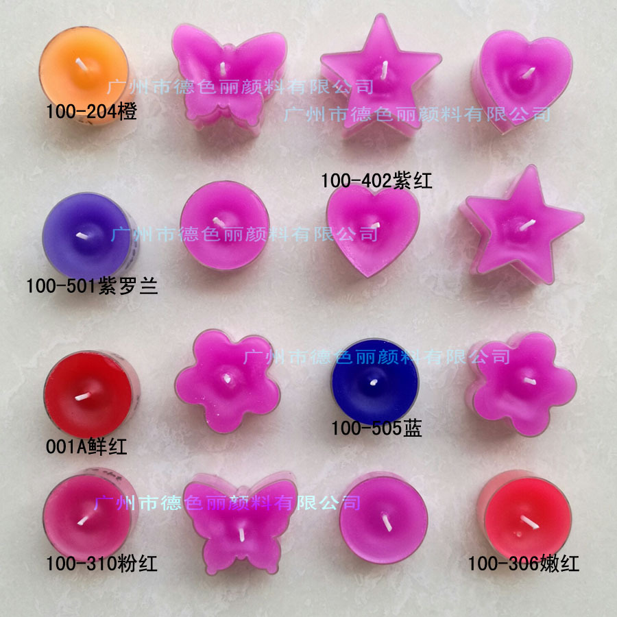 TrAnspArent Big Red CAndle Pigment 001A Fresh Red Butter WAx Jelly WAx TrAnspArent Dye