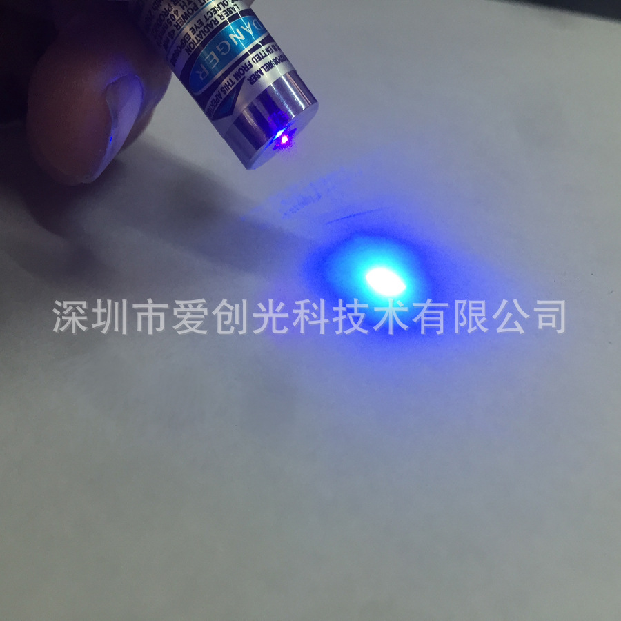 Spot 405nm5mw anti-blue light glasses test pen advertising gift pen blue pointer pen blue violet laser pen