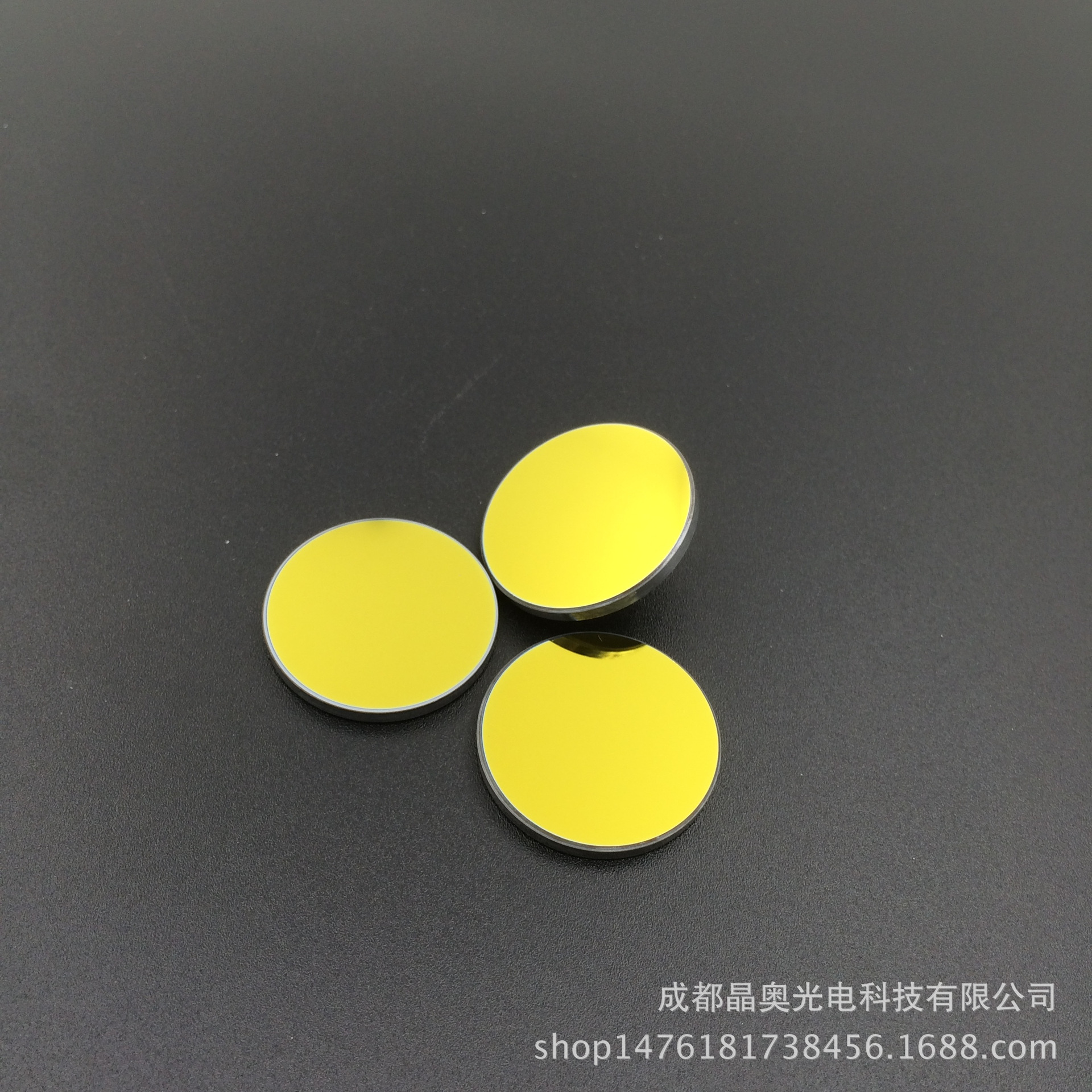 Laser Lens Gold Plated Silicone Laser Reflector