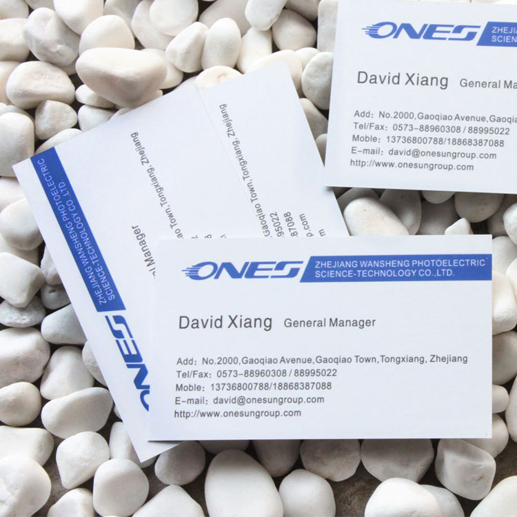 Customized Corporate Personal Business Card Design, Customized Coated Paper Self-Adhesive Labels, Postcards, Instruction Cards, Card Printing