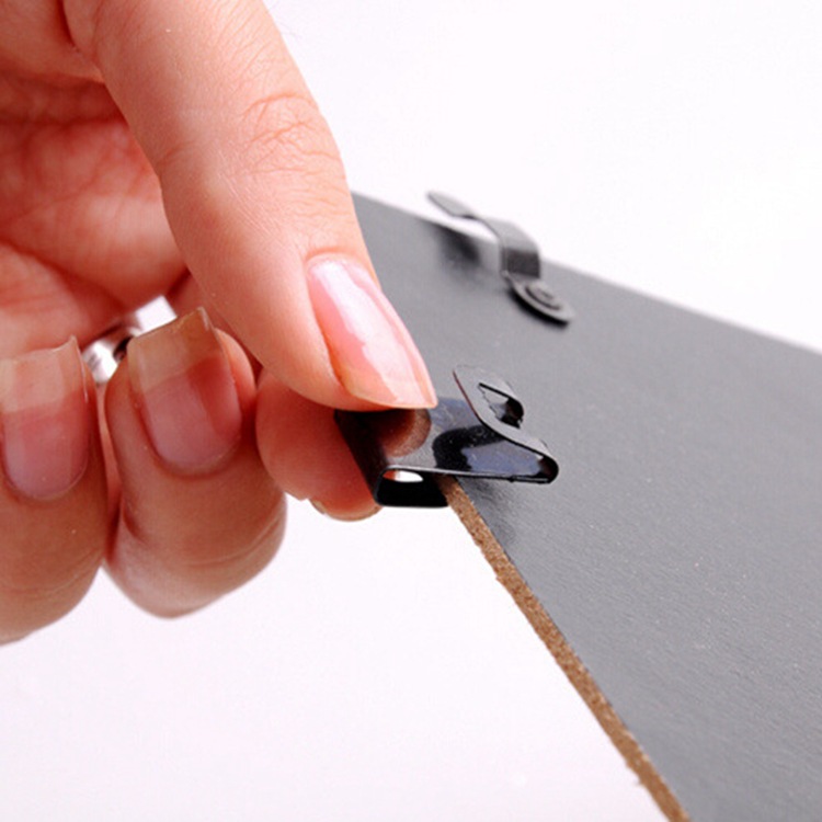 Black S buckle hook photo frame hardware hook backboard buckle Tiger Buckle photo wall backboard S hanging cross stitch accessories