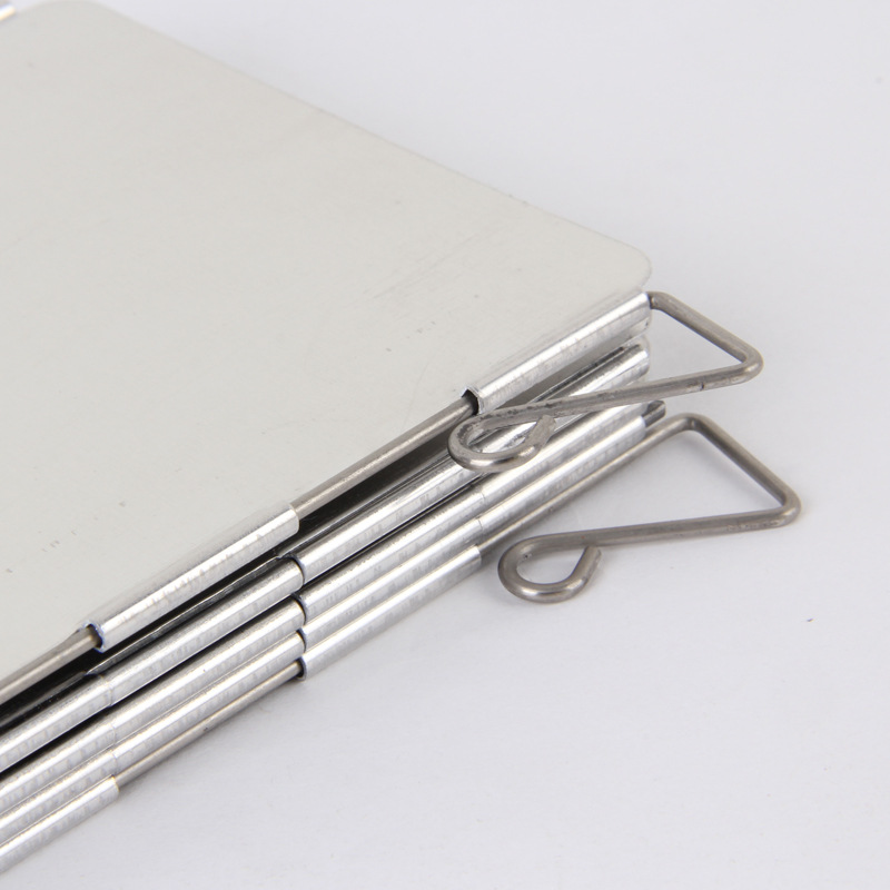 Thickened Stove Head Windscreen for Outdoor Camping Stoves, Ultra-Light and Foldable with Latch, Windproof Panel with Carrying Bag for Cassette Stove