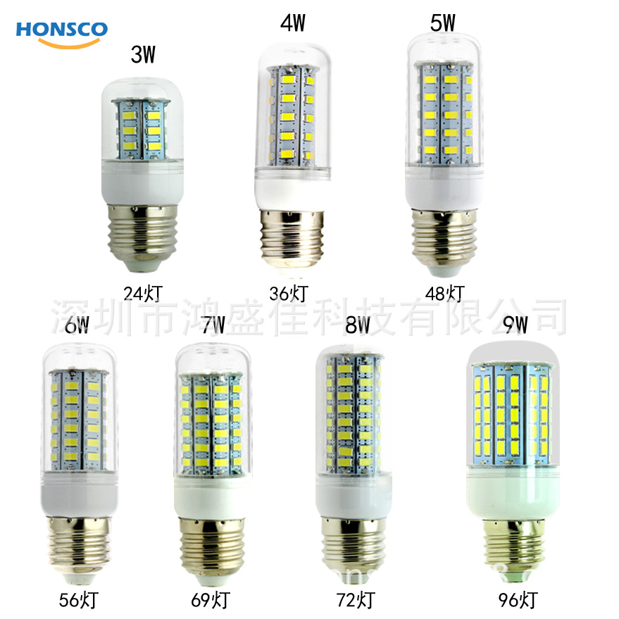 Corn Lamp Screw E27 E14 B22 24Smd 36Smd 5730 69Smd 96Smd 5730Smd