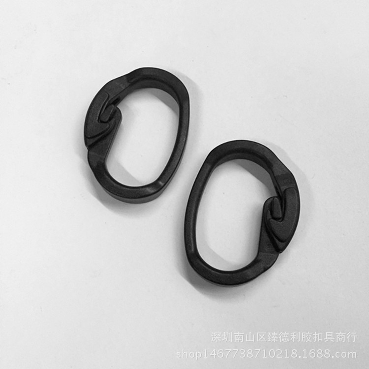 Outdoor Tent Movable Buckle Multi-purpose Plastic Buckle Connection Perforated Hook Connection Buckle Quick Buckle Anti-choking Buckle