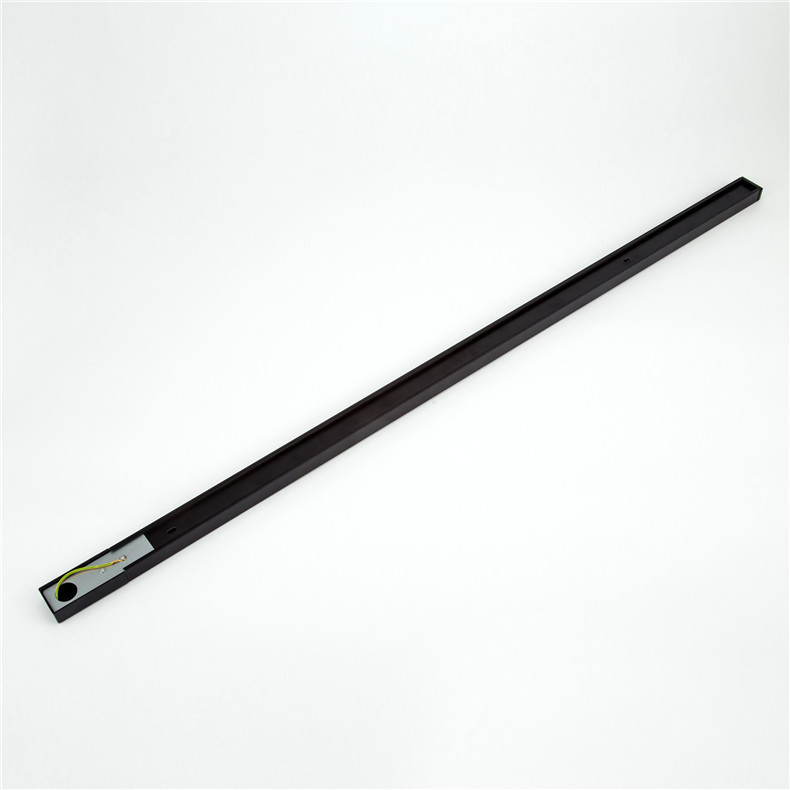 LED track light rail bar straight line aluminum thickened clothing store supermarket spotlight track second line rail bar