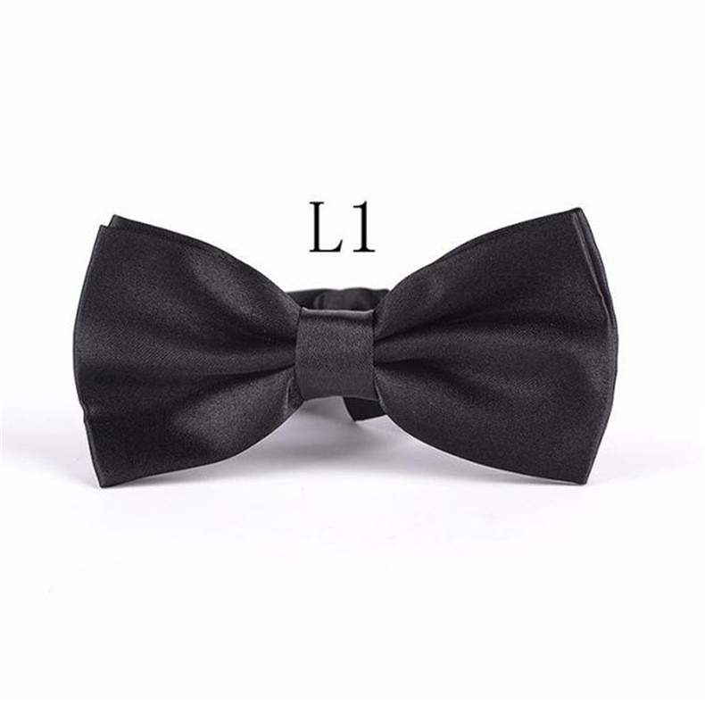 Spot Bow Tie Men's Solid Color Wedding Casual Adult Multi-color Wedding Korean Style Bow Tie