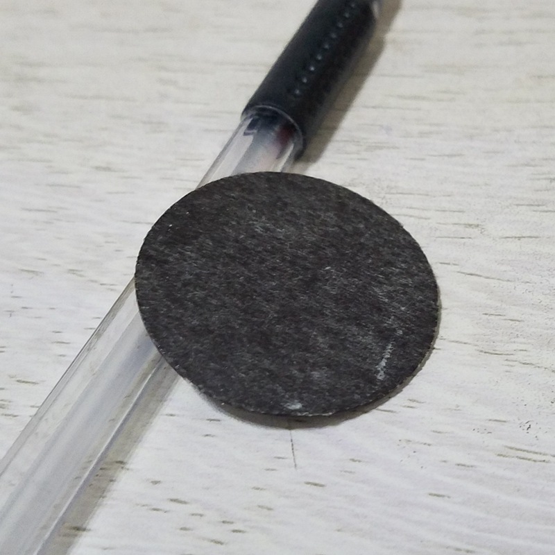 Refrigerator magnet soft magnetic bulk supply round with adhesive soft magnetic sheet stationery