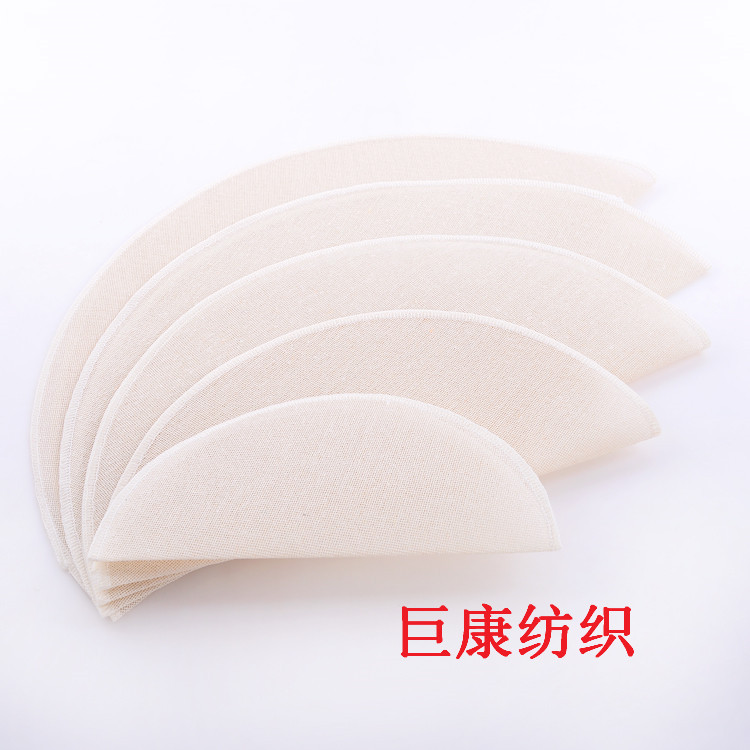 Round Cotton Non-Stick Steamer Cloth Edge Cotton Yarn Pulp Steamer Cloth Can Be Customized for Household Steamed Buns and Steamed Buns Cloth