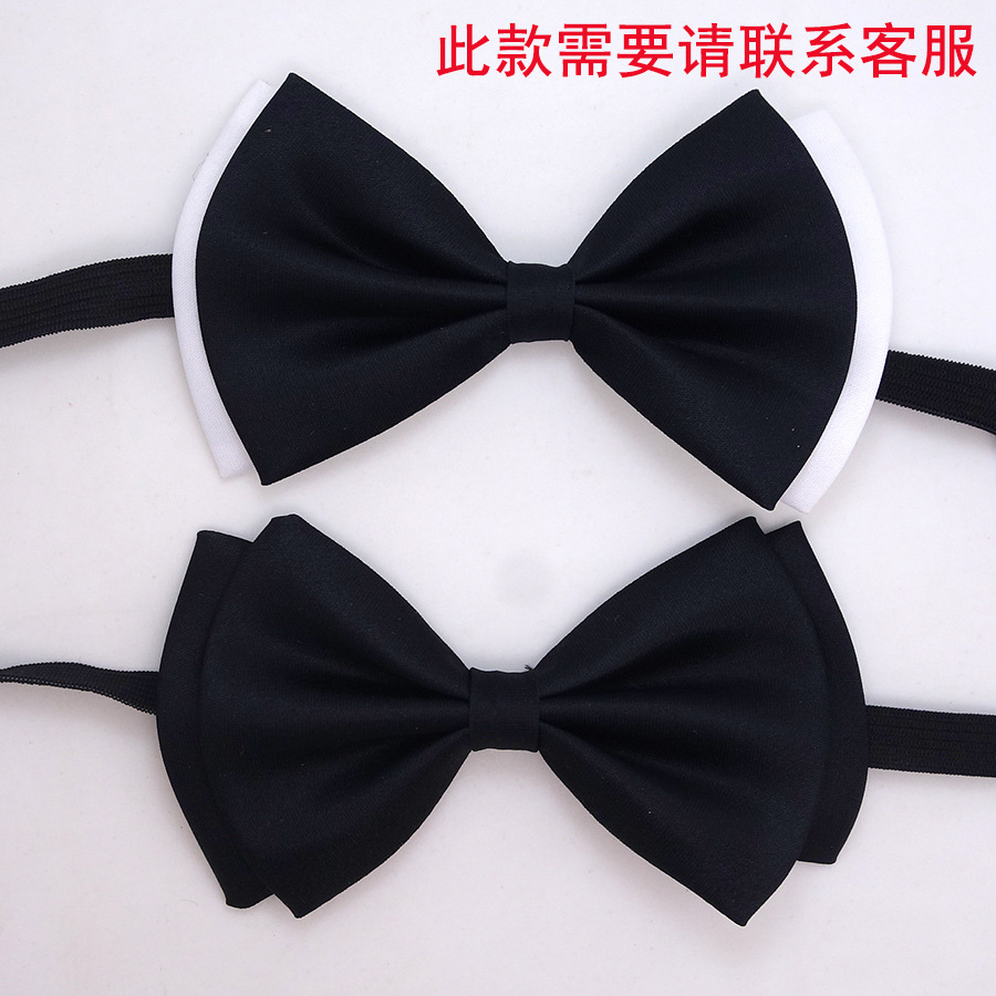 Handsome Chaobao Children's Bow Tie Bowknot Pet Baby's Bow Tie Collar Flower as Head Corsage