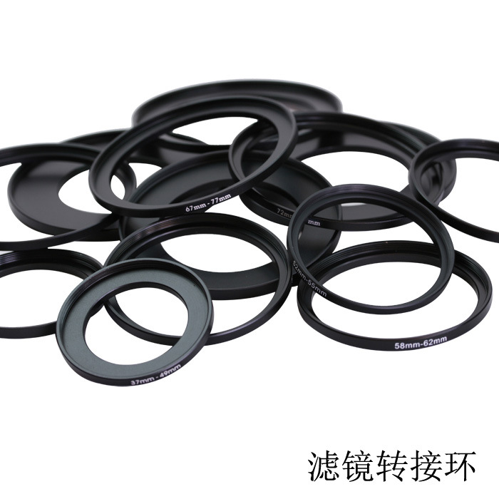 Camera Lens Filter Adapter Ring Inverted Adapter Ring Uv Polarizing Starlight Close-Up Light Filter Conversion Interface