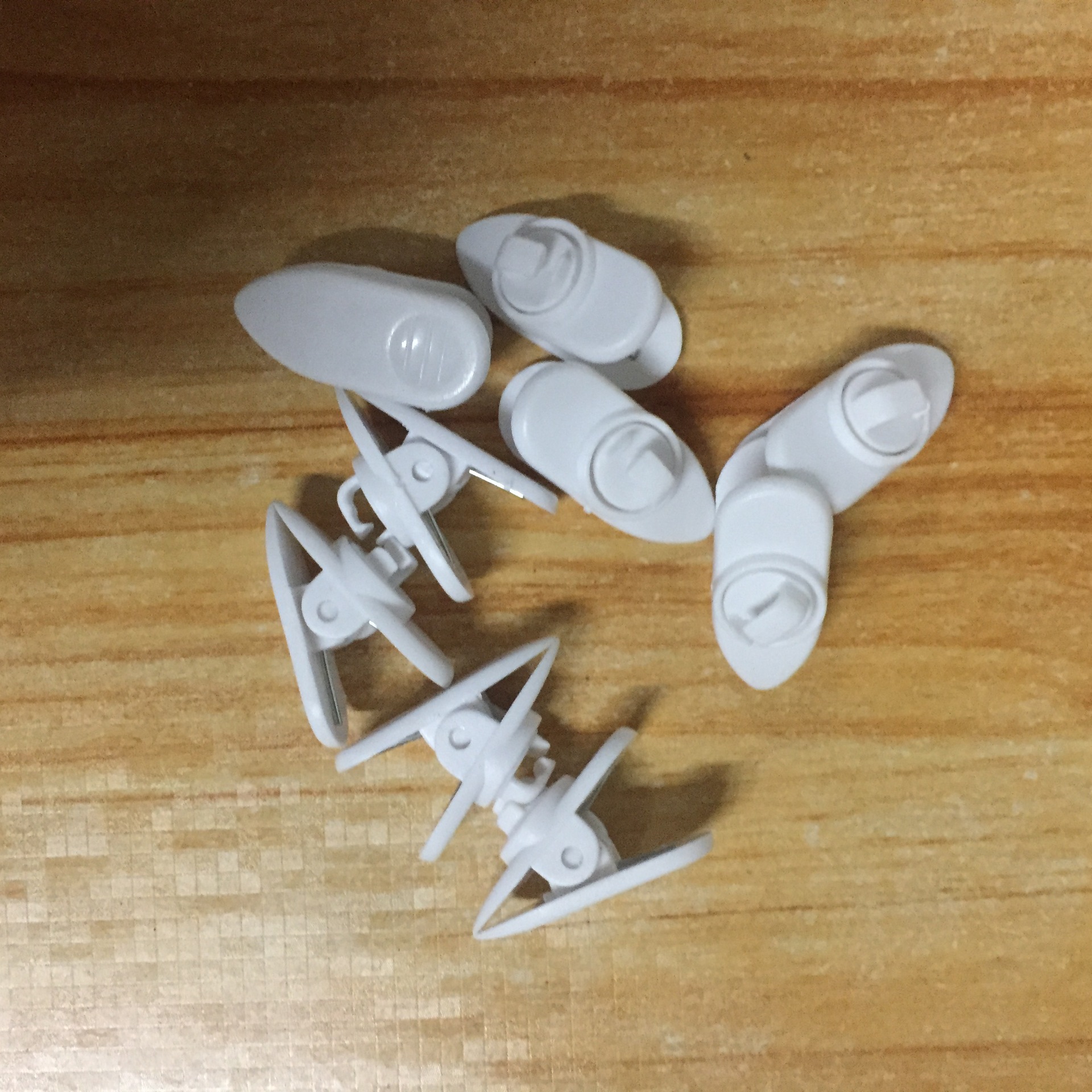 Пластиковый зажим для наушников, 360-градусный поворотный зажим, универсальный