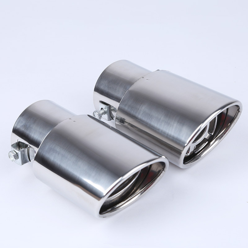 Factory Direct Sales 7846 Tail Throat Stainless Steel Car Exhaust Pipe Universal Tail Throat 7819 Tail Pipe Modification Wholesale