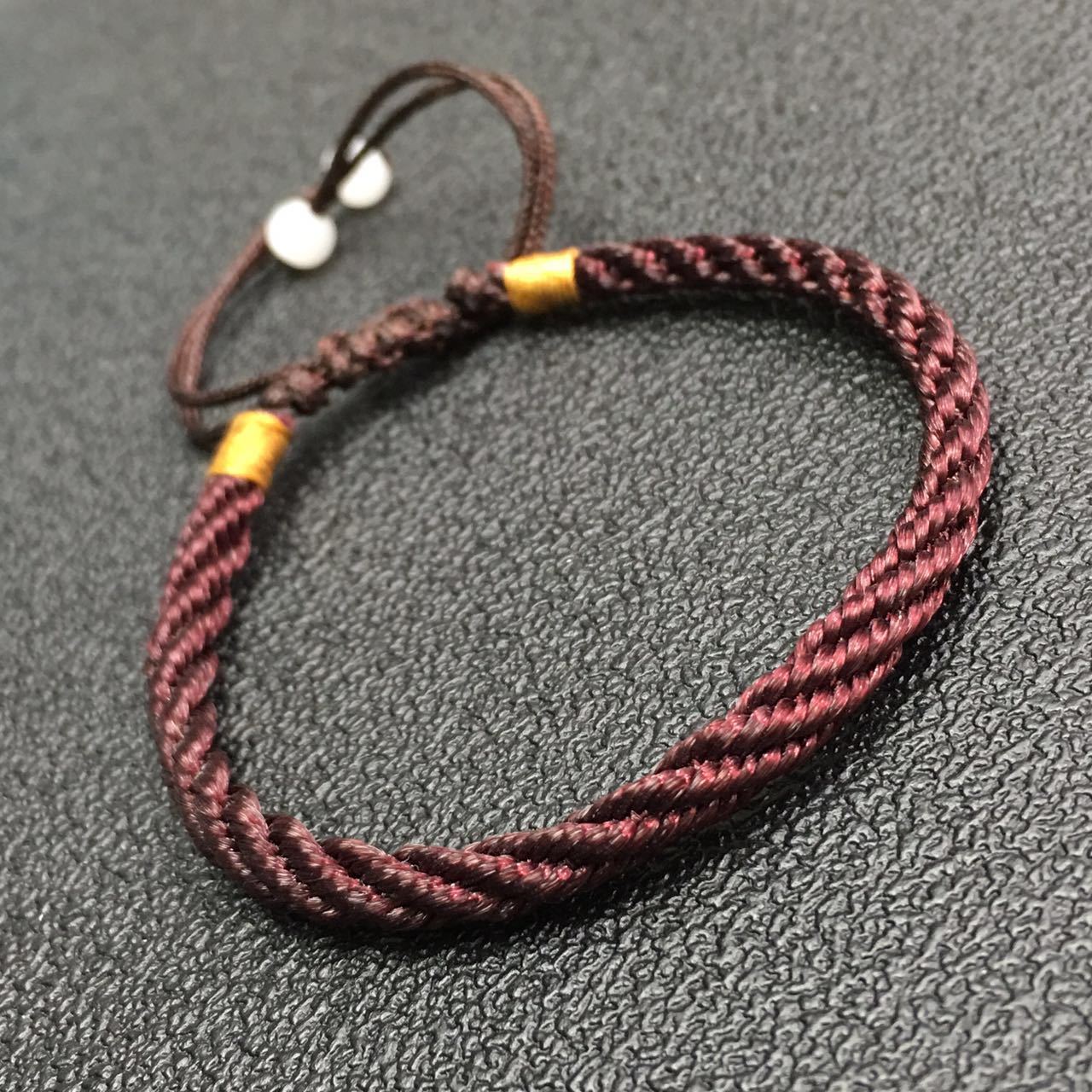 Wholesale Fiber Cotton Yingluo Thread Red Rope Braided Bracelet Red Rope Zodiac Year Male and Female Couple Jewelry Gift Adjustable