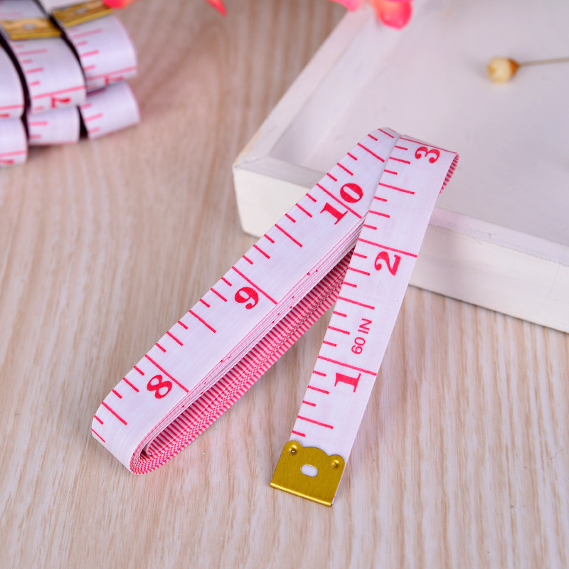 Spot supply net supplier gift plastic soft ruler tape measure clothing tailor small tape factory wholesale