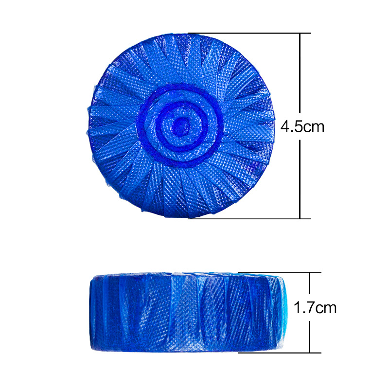 10 Packs of Blue Bubble Toilet Cleaning Spirit Deodorizing Cleaning Block Toilet Powerful Cleaner Fragrance Toilet Cleaning Treasure Wholesale