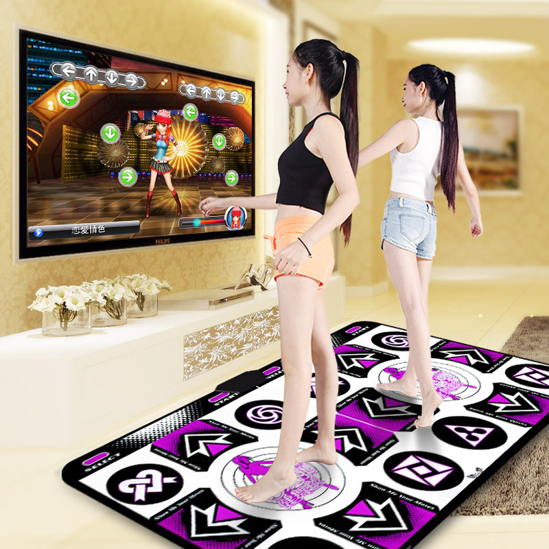 Cross-border kangli 2.4G wireless (non-infrared induction) double TV computer dual-purpose somatosensory game dance blanket