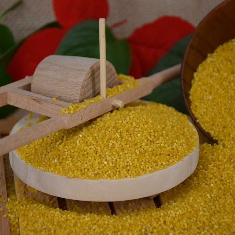 Wholesale Price Can Be Negotiated Shaanxi Rice Fat Yellow Millet Confinement Multigrain Oil Millet Grains Bulk Farm Rice