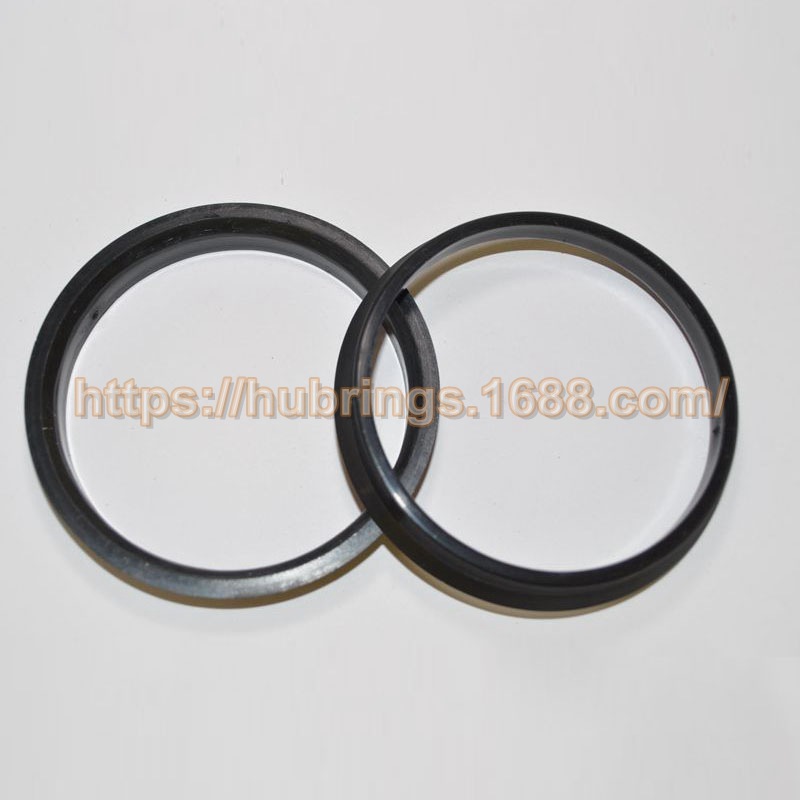 Plastic 66.6-57.1 Wheel Hub Center Hole Reducing Ring, Wheel Hub Center Hole Adjustment Sleeve, 4 Pieces Per Set