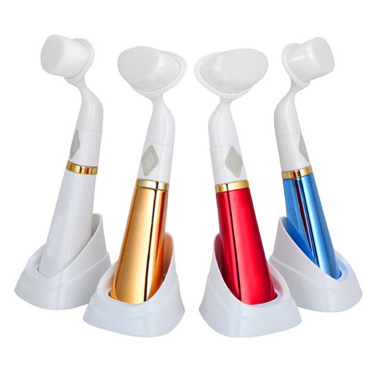 Korean Soft-Bristle Skin Care Electric Facial Cleansing Pore Cleaner Magic Tool Home Beauty Device Makeup Remover Cleansing Device