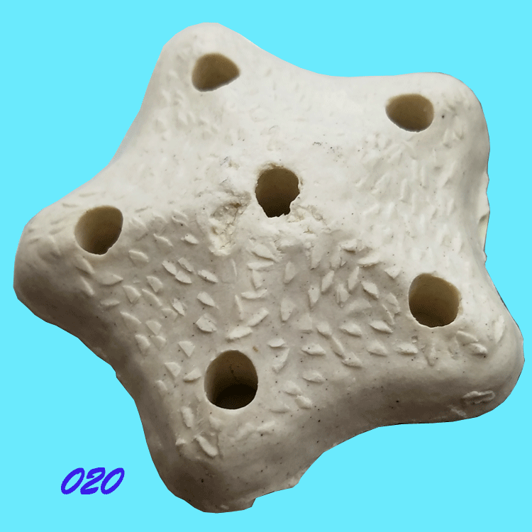 Baojie Aquarium Fish Tank Simulated Aquatic Plants Ceramic Base Fish Tank Decorative Base Plate Decorative Flower Bottom