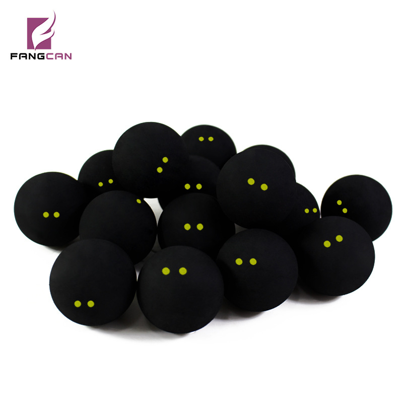 Double Yellow Dot Squash Ball Competition Ball Is Super Slow and Elastic, Very Small Fangcan Fangcan Genuine Professional Players Suitable