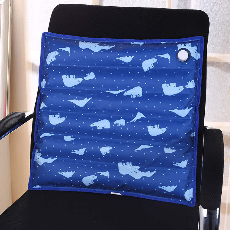 45*45 Explosions Multi-purpose Creative Water Mat Cool Mat Home Office Cushion Ice Cushion Car Gifts Cooling Wholesale