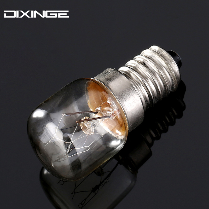 High temperature resistant 300 degrees oven bulb T25 temperature resistant 25W E14 small bulb incandescent bulb for oven