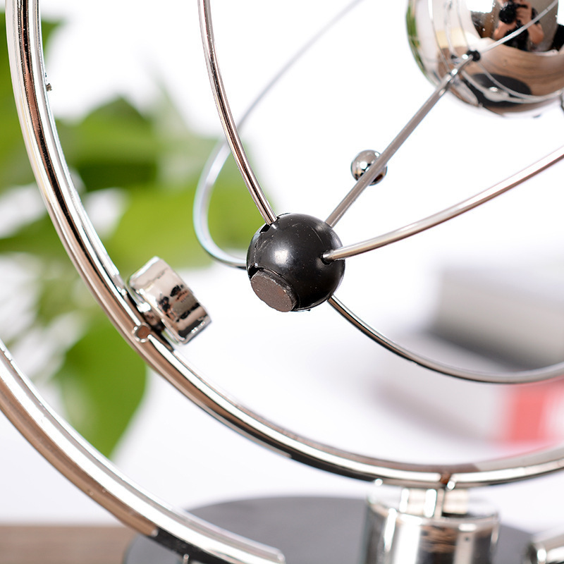 Celestial Newton pendulum ball perpetual motion instrument chaos ornaments creative home room office modern simple ornaments gifts