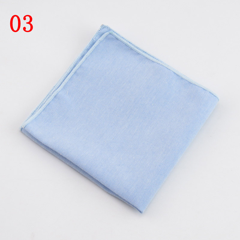 Monochrome small square pocket towel men's suit accessories solid color pocket cloth manufacturers wholesale a batch