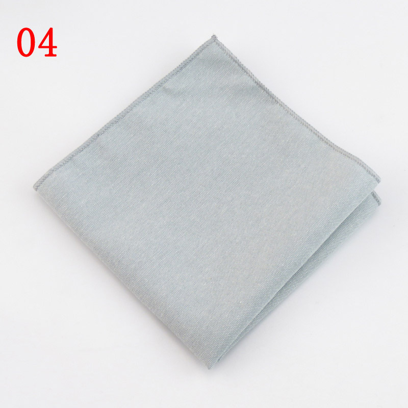 Monochrome small square pocket towel men's suit accessories solid color pocket cloth manufacturers wholesale a batch