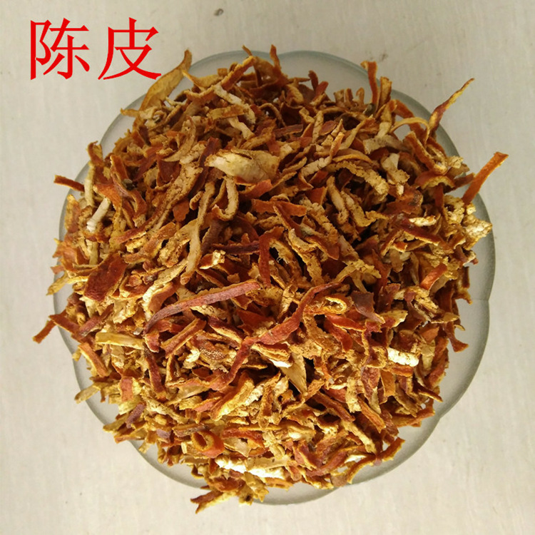 Wholesale Tangerine Peel Shreds 500g Authentic Dry Goods Orange Peel Shreds Total Flavor Condiment Tangerine Peel Shredded Spice Orange Peel Powder