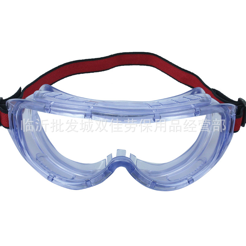Manufacturer Wholesale Goggles Silicone Splash Eye Mask Anti-Fog Impact Laboratory Chemicals Labor Protection Acid and Alkali Resistant Glasses