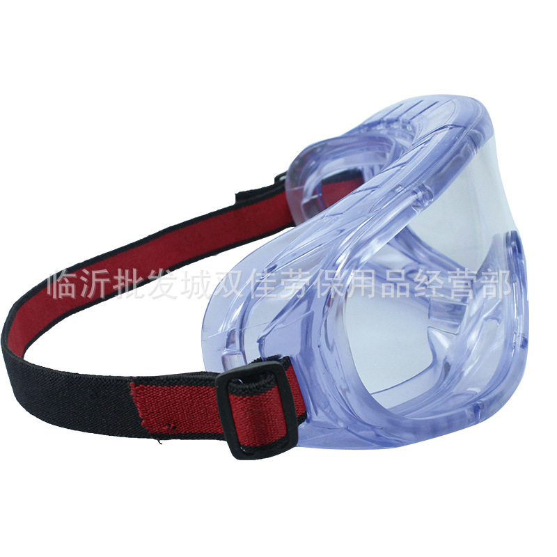 Manufacturer Wholesale Goggles Silicone Splash Eye Mask Anti-Fog Impact Laboratory Chemicals Labor Protection Acid and Alkali Resistant Glasses