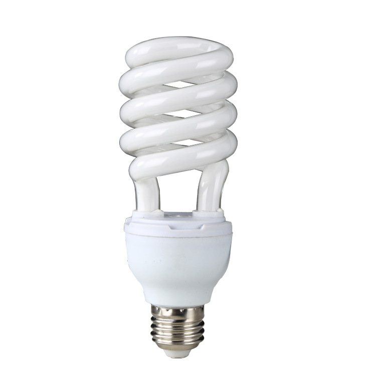 Factory wholesale spiral energy-saving bulbs tricolor energy-saving lamps yellow white 26W 36W 40W