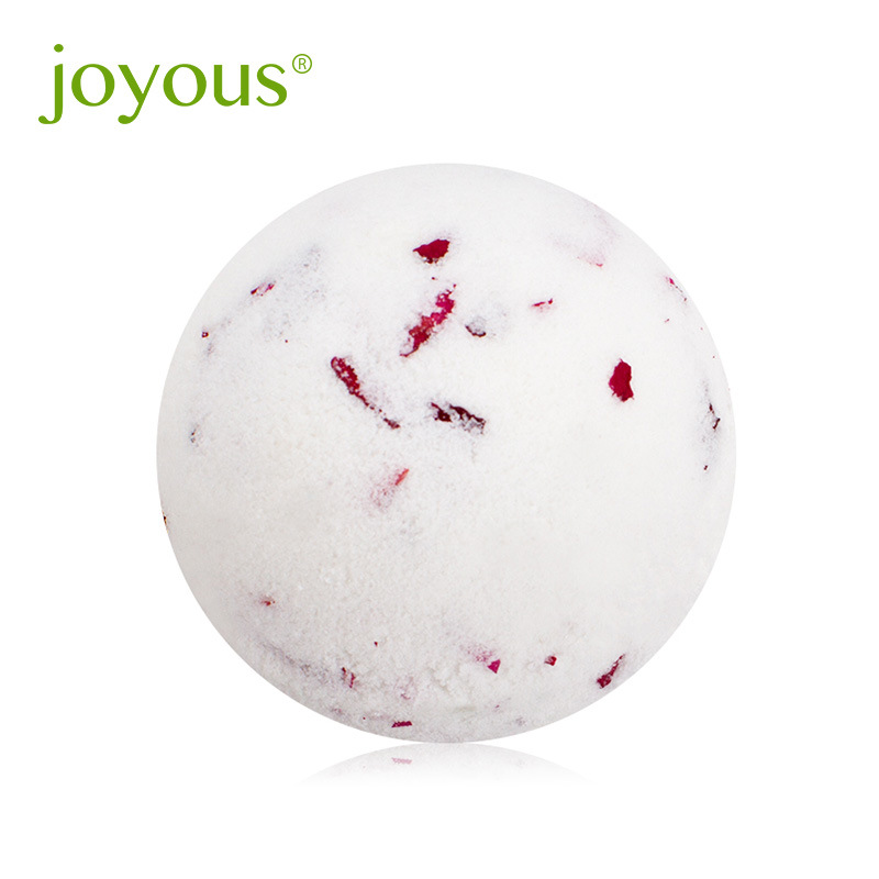 Бомбочка для ванны с молочной розой, увлажняющая