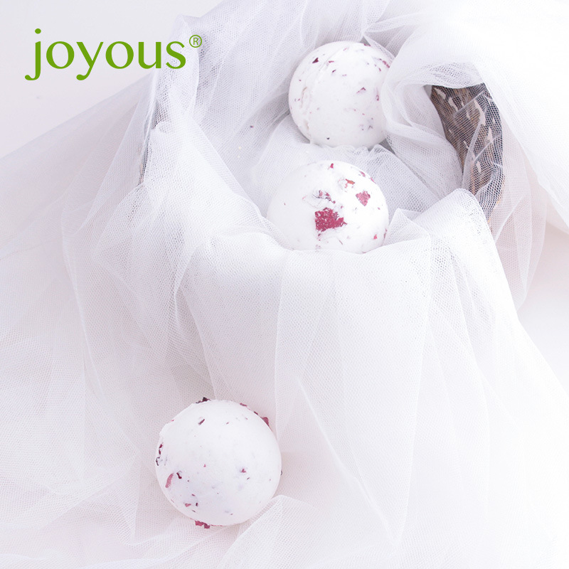 Joyous Milk Rose Bath Salt Ball Bath Ball Bath Ball Moisturizing Bubble Bomb Free Bathtub Bag