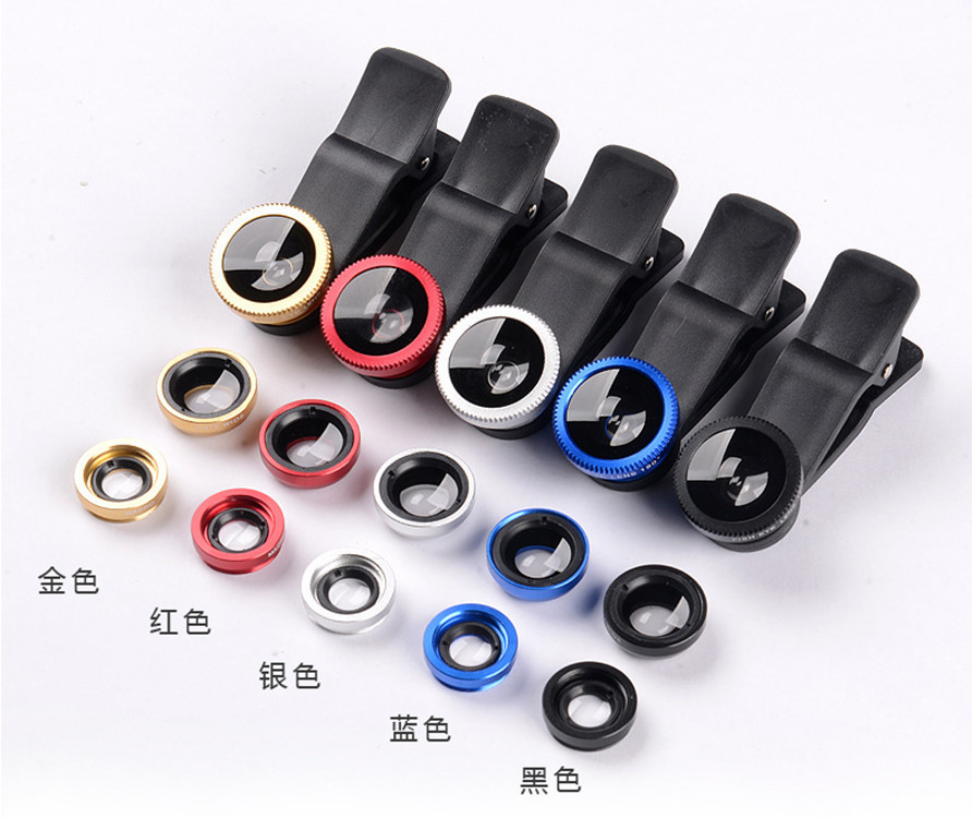 аксессуары для селфи с эффектами специального объектива для мобильного телефона внешний широкоугольный макро рыбий глаз три в одном набор