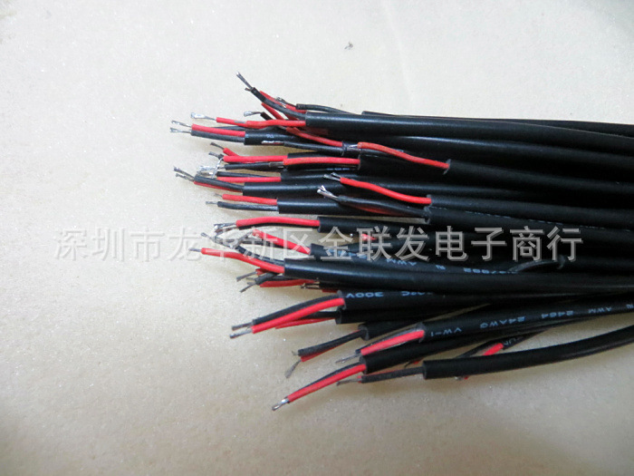 Factory price wholesale 3.5*1.35 DC transmission cable female power cord 25CM high quality wire round wire copper core wire