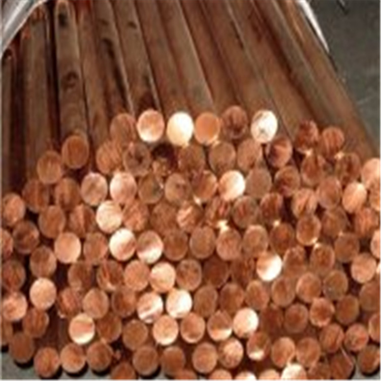 Продажа медных прутков T2, медных прутков для заземления, медных прутков в наличии, спецификации медных прутков