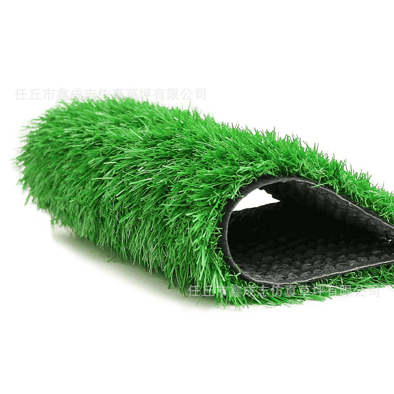 Fake lawn mat green plastic carpet outdoor playground artificial fence kindergarten decoration artificial turf