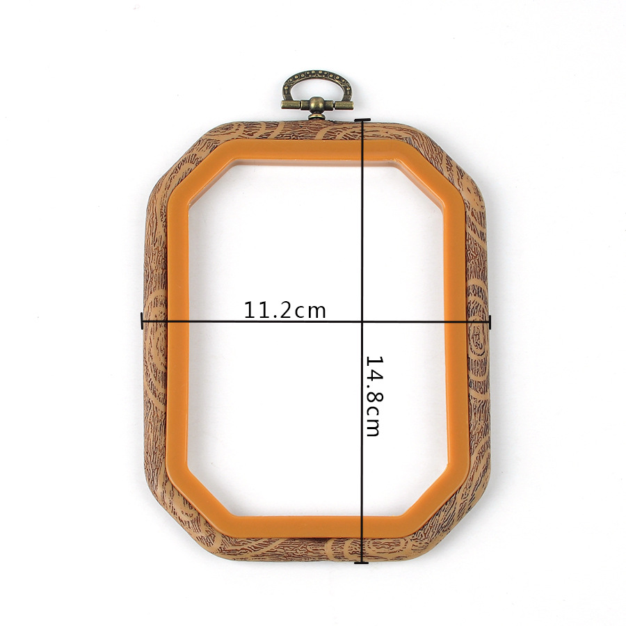 Creative retro multi-specification imitation wood embroidery tension wholesale embroidery handmade cross stitch auxiliary tools manufacturers in stock