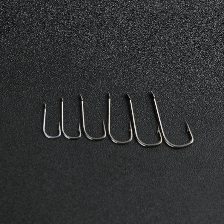 Factory direct selling Isem barbed hook fishing gear bulk high carbon steel hook spot wholesale fishing gear