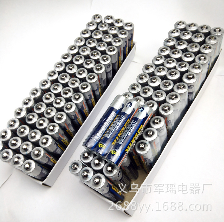 No. 7 Ebot Battery No. 7 Battery No. AAA7 Ordinary Carbon Toy Alarm Clock Ordinary Gift